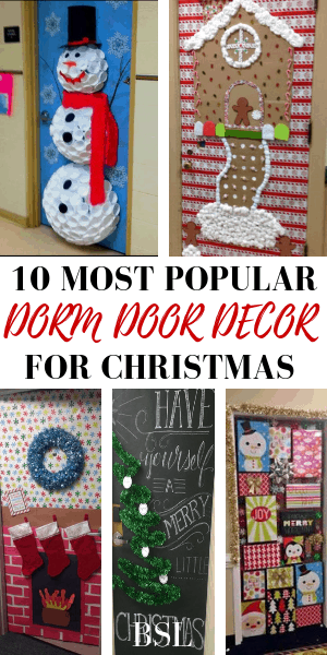 The Best Christmas Dorm Door Decorations To Copy This Year