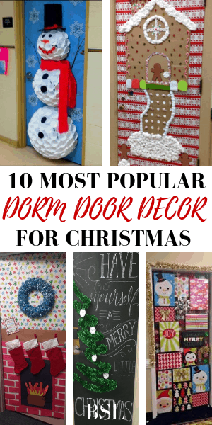 The Best Christmas Dorm Door Decorations To Copy This Year - By ...