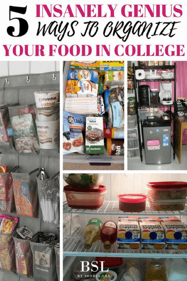 Dorm Room Food Storage Ideas: 13 Easy Ways to Organize