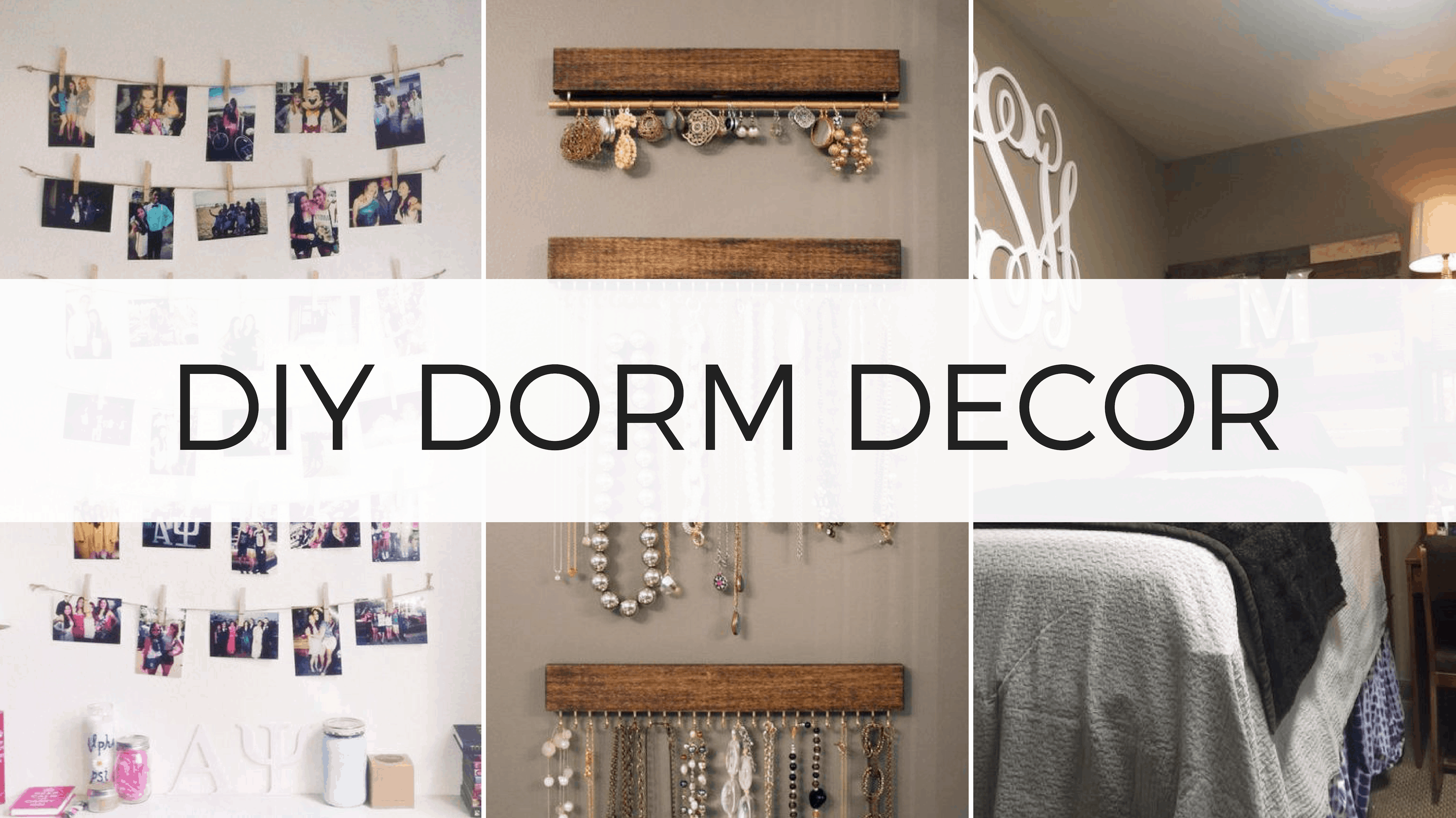 27 Insanely Cute DIY Dorm Decor That Will Transform Your Space ...