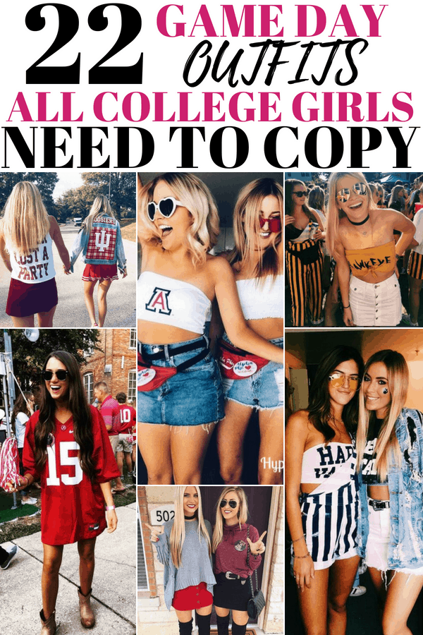 22 Game Day Outfits All College Girls Need To Copy - By Sophia Lee