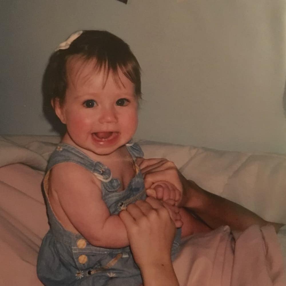 Sophia as a baby is 1997.
