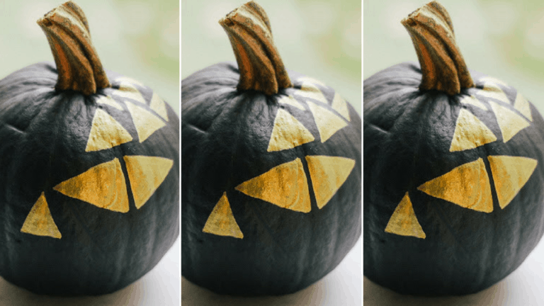 The Cutest No-Carve Pumpkin Idea That You Can Do in a College Dorm