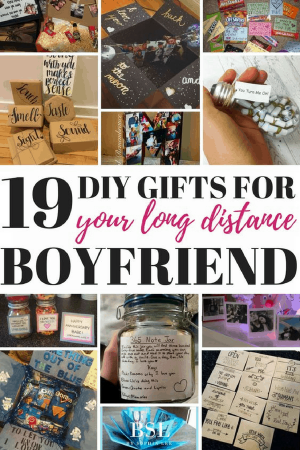 diy gifts for your long distance boyfriend