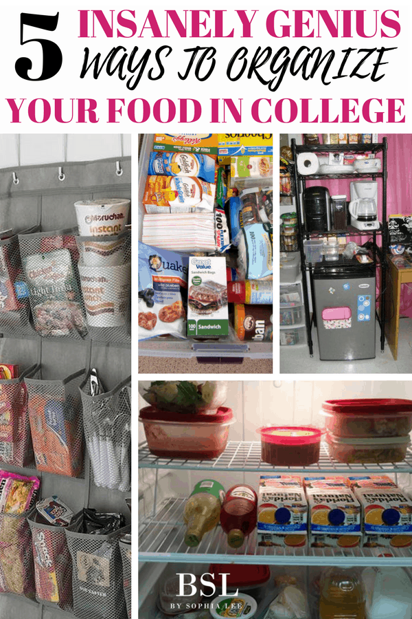 5 Insanely Genius Ways to Organize Your Food In College ...