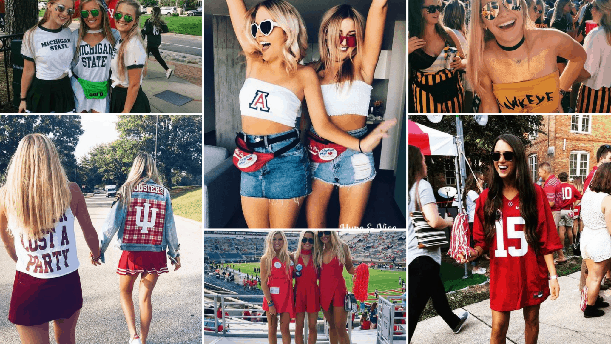 22 Game Day Outfits All College Girls Need To Copy - By Sophia Lee.