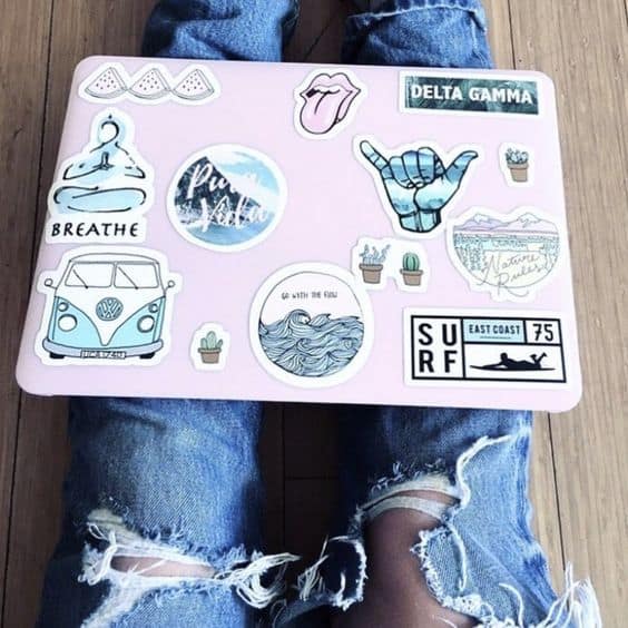 laptop stickers for college students