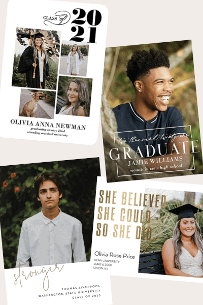 graduation announcements 2021