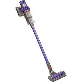 Dyson V10 Cordless Stick Vacuum Cleaner: 14 Cyclones, Fade-Free Power, Whole Machine Filtration, Hygienic Bin Emptying, Wall Mounted, Up to 60 Min Runtime, Purple