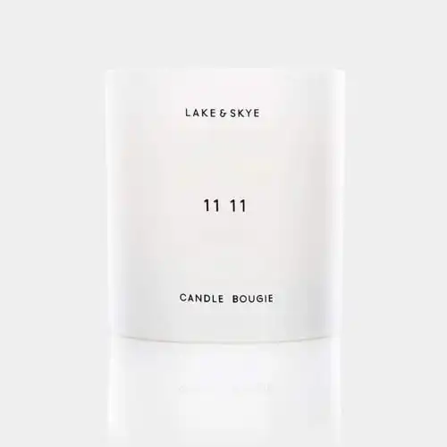 Lake & Skye 11 11 Scented Soy Candle - Lead-Free Cotton Candle Wick - Clean, Sheer, Uplifting
