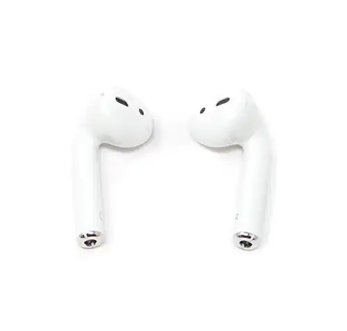 Apple MMEF2AM/A AirPods Wireless Bluetooth Headset for iPhones with iOS 10 or Later White - (Renewed)