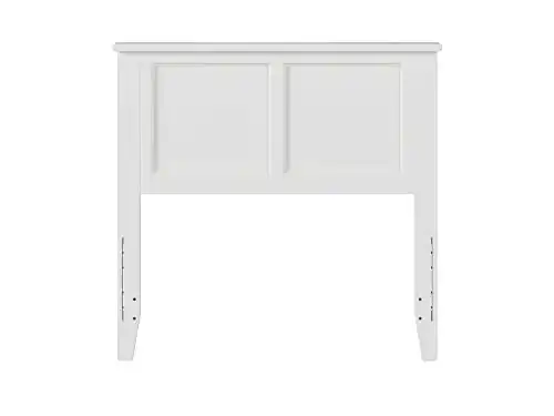 Atlantic Furniture AR286822 Madison Headboard, Twin, White