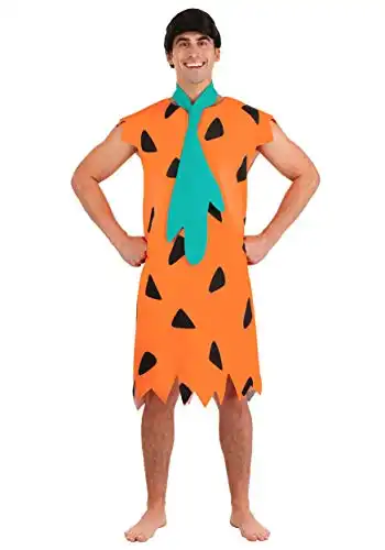 Flintstones Adult Fred Flintstone Costume - M Orange