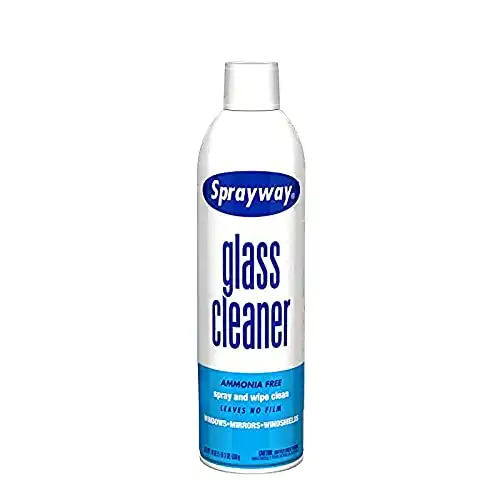 Sprayway Ammonia-Free Glass Cleaner, Foaming Action - Streakless Shine, 15 Ounce (Pack of 1)