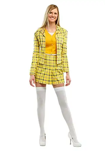 Cher Clueless Costume Officially Licensed Clueless Costume for Women Small Yellow