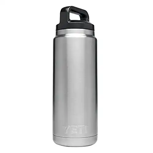 YETI Rambler 26 oz Bottle, Vacuum Insulated, Stainless Steel with TripleHaul Cap, Stainless