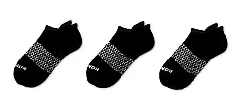 Bombas 3-Pack Men's ankle Socks White Honeycomb Large…
