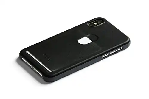 Bellroy Leather iPhone X Phone Case - 1 Card - Black