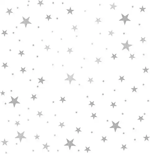 Star Wall Decals 3 Size Stars-132pcs Decals Kids Nursery Wall Room Decor Peel and Stick Star