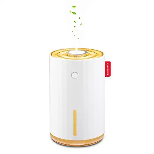 FFG Portable Mini Humidifiers for Plant,280 ml Small Cool Mist Humidifier,Vaporizer Humidifier,USB Personal Quiet Desktop Humidifier for Bedroom/Office/Car,Automatic Shut-Off | 2 Mist Modes | Super Qu...