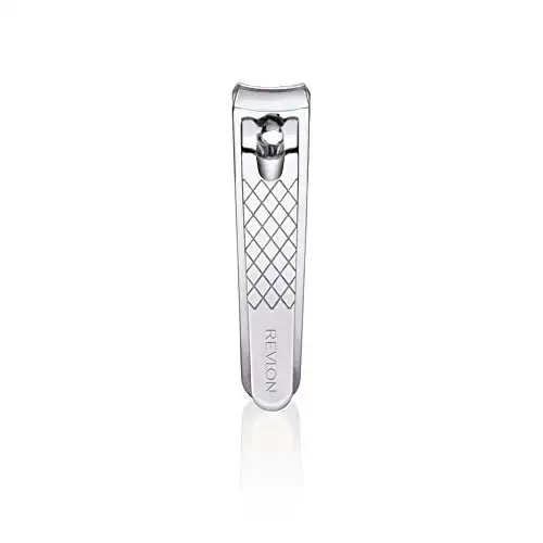 Revlon Mini Nail Clipper, Nail Care Tools, Curved Blade for Trimming & Grooming, Easy to Use (Pack of 1)
