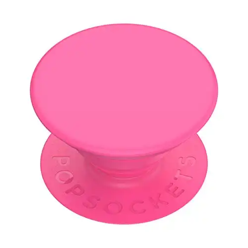 ​​​​PopSockets: Phone Grip with Expanding Kickstand, Pop Socket for Phone - Neon Pink