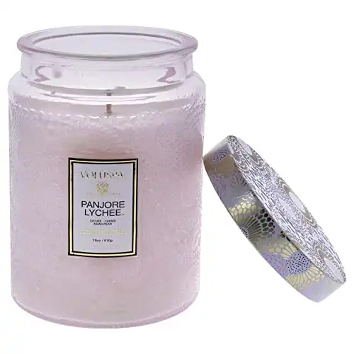 Voluspa Panjore Lychee - Large by Voluspa for Unisex - 18 oz Candle