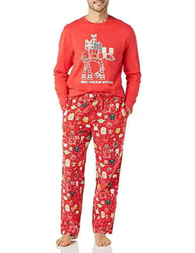 Macys Pajamas Mens Extra large Green Stripes Family PJs Shirt Christmas  Holiday