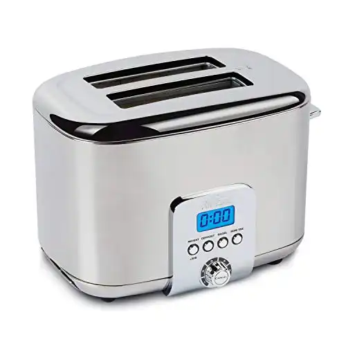 All-Clad TJ822D51 2-Slice Stainless Steel Digital Toaster. Silver