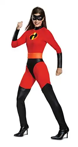 Disguise Women Mrs. Incredible Classic Adult Sized Costumes, Red, L 12-14 US