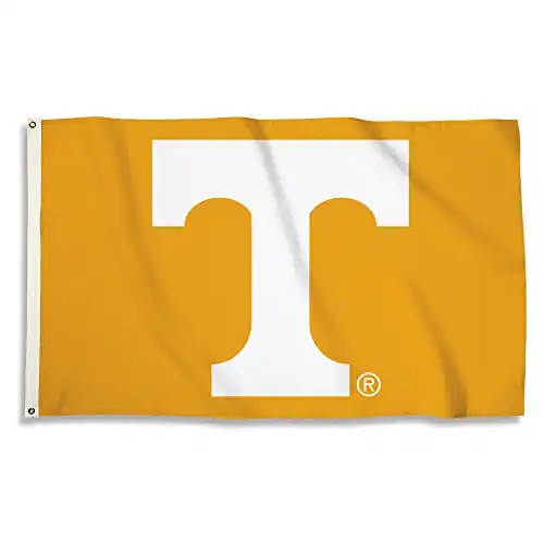 BSI PRODUCTS, INC. - Tennessee Volunteers 3’x5’ Flag with Heavy-Duty Brass Grommets - UT Football, Basketball & Baseball Pride - High Durability for Indoor and Outdoor Use - Great Gift Idea - ...