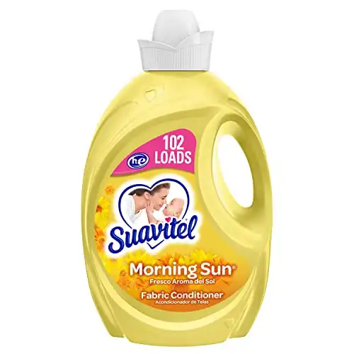 Suavitel Liquid Fabric Softener, Morning Sun, 120 oz