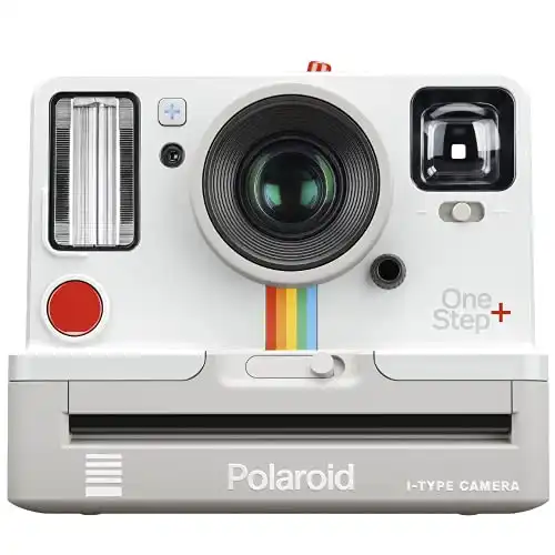 (Old Model) Polaroid OneStep+ White (9015) Bluetooth Connected Instant Film Camera