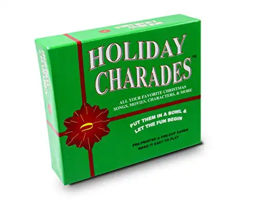 Holiday Charades - The Classic and Original Christmas Charades Game | The Best Christmas Game for Families to Create Laughter and Memories