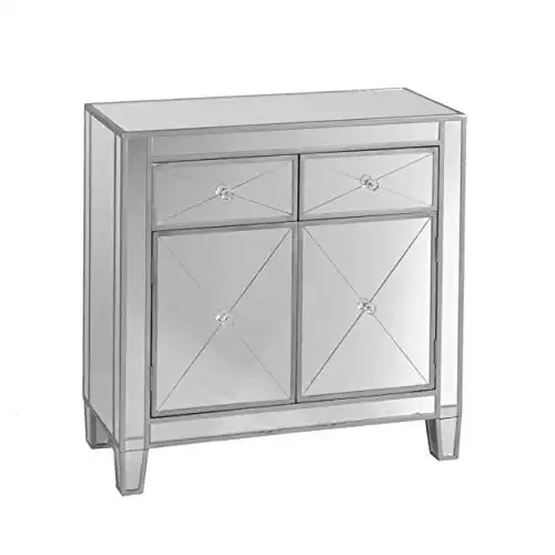 Furniture HotSpot Mirage Mirrored Cabinet