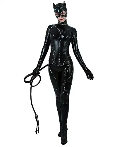 miccostumes Women's Cat Cosplay Suit with Mask and Whip (women s)