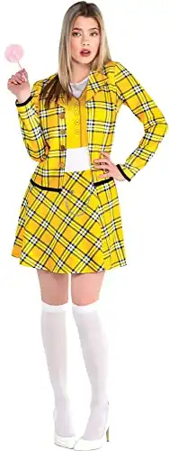 Amscan Clueless Cher Costume Kit - Women Standard Size, Yellow - 1 Set