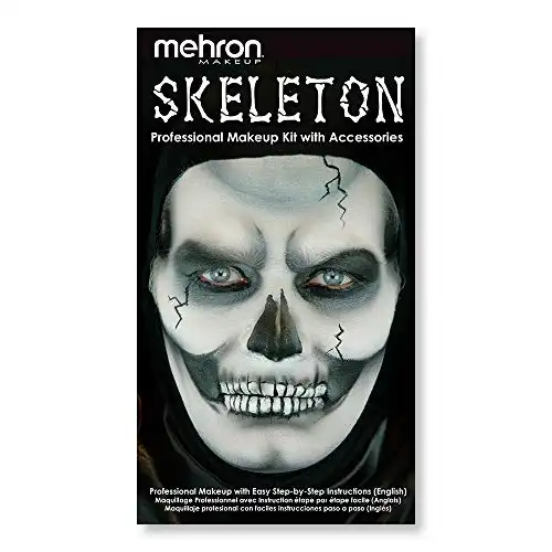 Mehron Makeup Premium Character Kit (Skeleton)