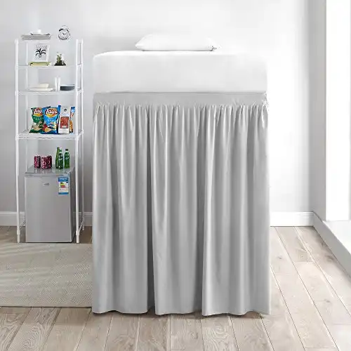Extended Bed Skirt Twin XL (3 Panel Set) - Glacier Gray