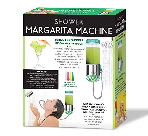 Seymour Butz Prank Gift Box Shower Margarita Machine - Perfect Gag Gift and Funny White Elephant Idea