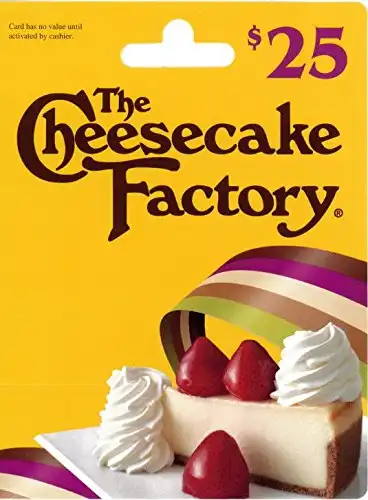 Cheesecake Factory The Gift Card $25