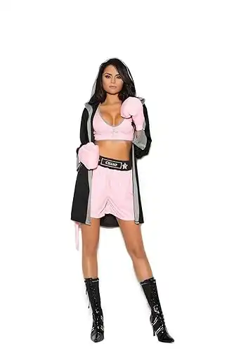 Women's Sexy Boxing Champ Cosplay Costume Set