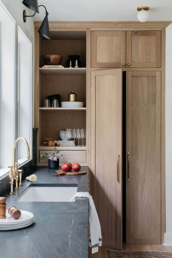 BSL Studios modern kitchen pantry.