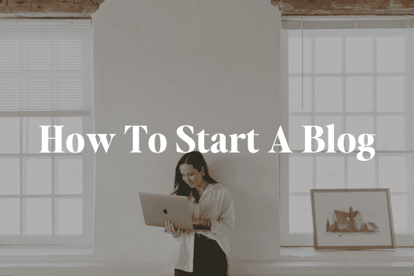 How To Start A Blog By Sophia Lee