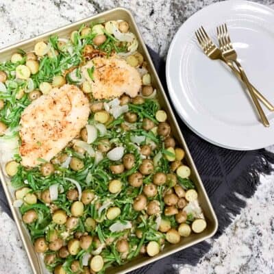 one pan chicken parmesan dinner