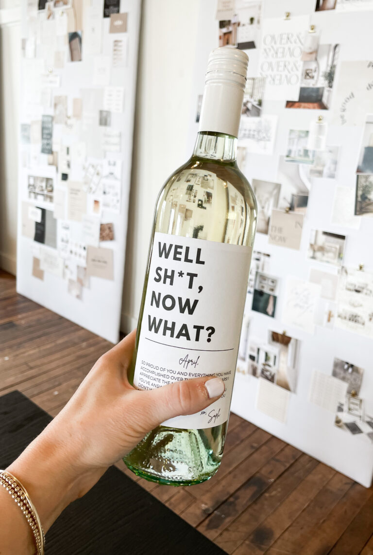Graduation Gift Ideas – How To Make a Personalized Wine Bottle Label