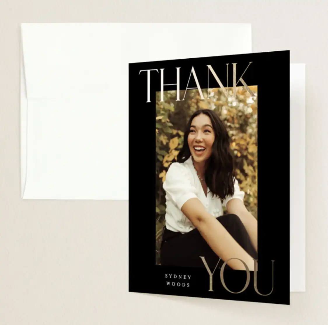 Scholarly Surround Thank You Card