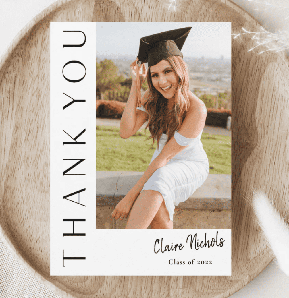 Graduation Thank You Cards - By Sophia Lee