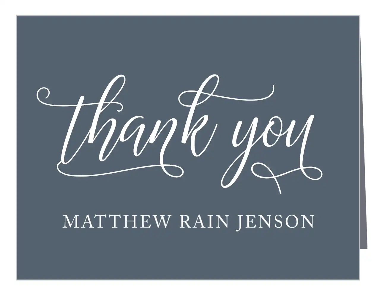 Our Grad Graduation Thank You Cards by Basic Invite