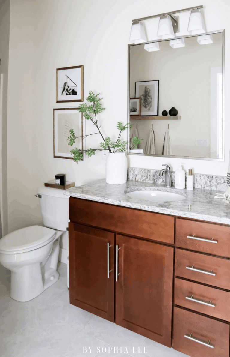 My Apartment Bathroom Tour | Easy & Inexpensive Apartment Bathroom Ideas